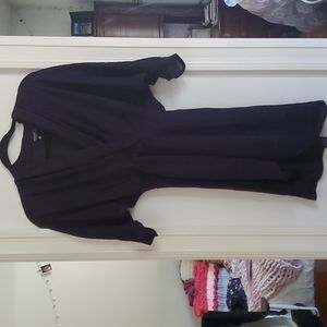 Dark plum babaton dress